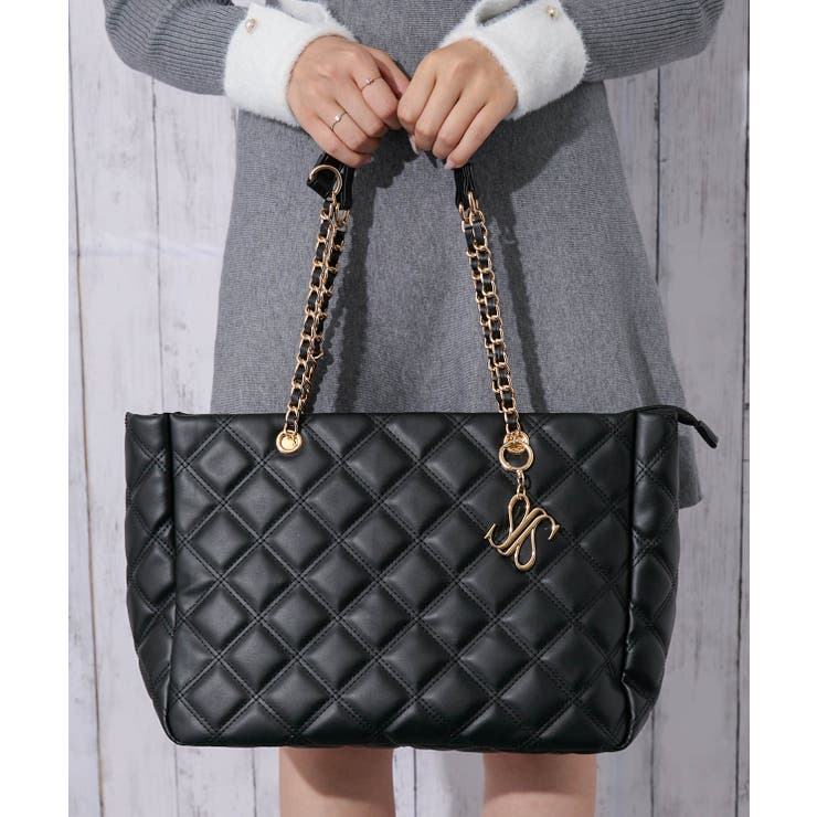 ブラック | レディース ボニータトートバッグ Ａ４対応 | GORGE 