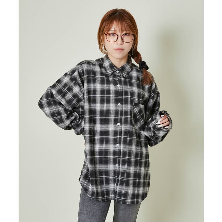 レディース チェックシャツ ビッグシルエット | GORGE  | 詳細画像13 