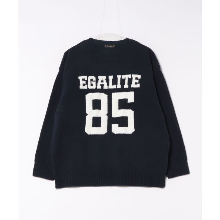 《カレッジロゴ×ナンバリング》レディース モールニット プルオーバー | GORGE  | 詳細画像15 