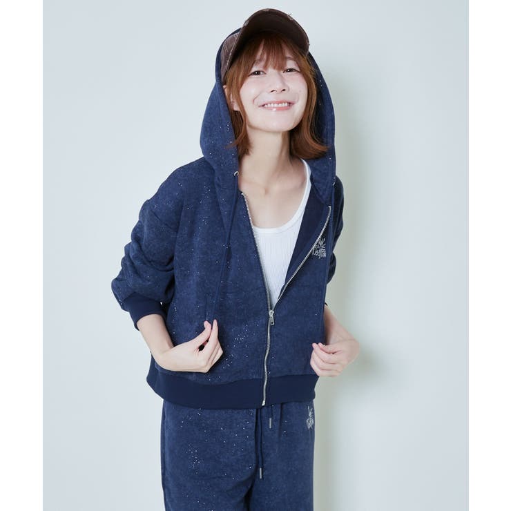 レディース ジップアップパーカー 長袖 | GORGE  | 詳細画像10 