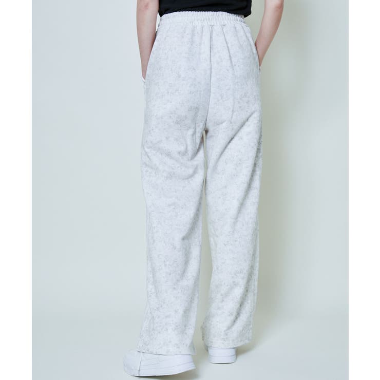 《きらめくラメ刺繍×リラックスシルエット》裏毛スウェットパンツ ワイドフィット … | GORGE  | 詳細画像3 