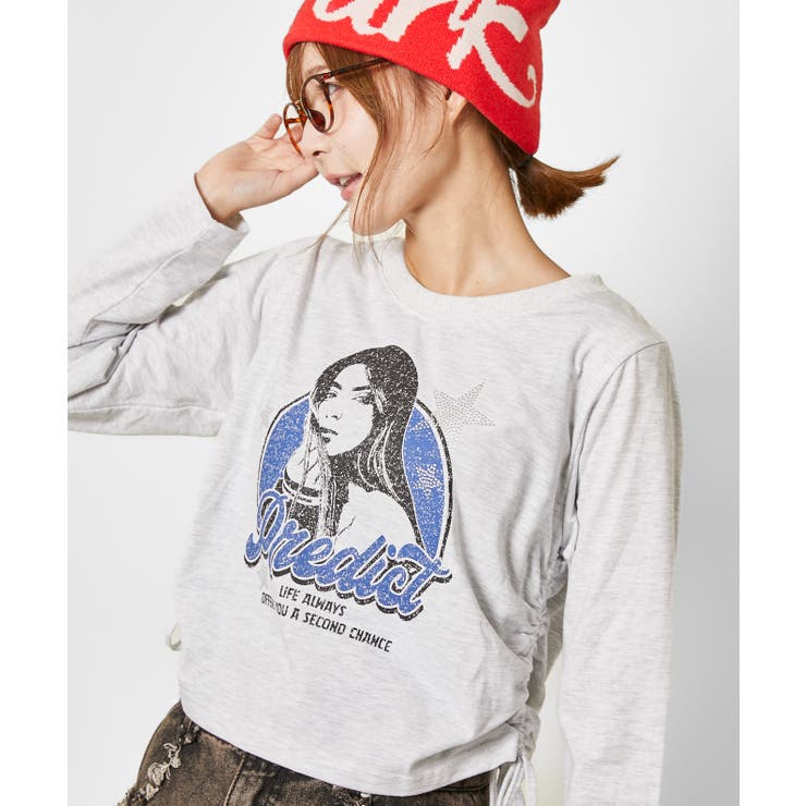 レディース 長袖カットソー サイドドロスト | GORGE  | 詳細画像6 