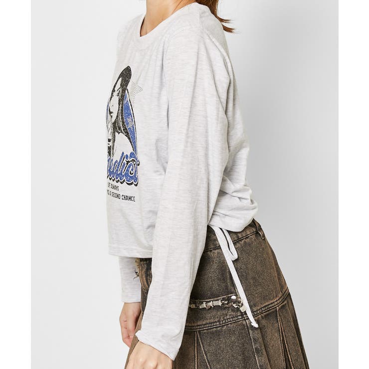 レディース 長袖カットソー サイドドロスト | GORGE  | 詳細画像7 