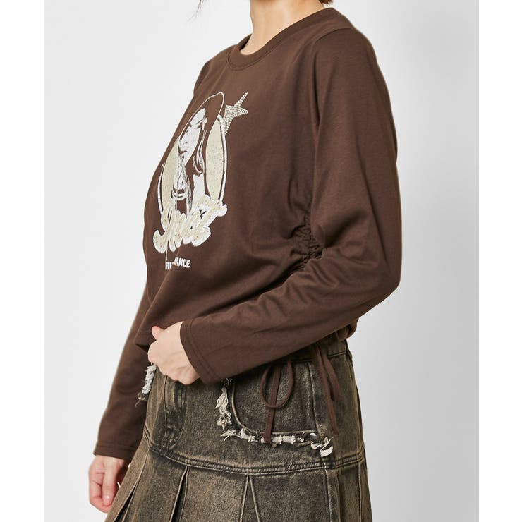 レディース 長袖カットソー サイドドロスト | GORGE  | 詳細画像9 