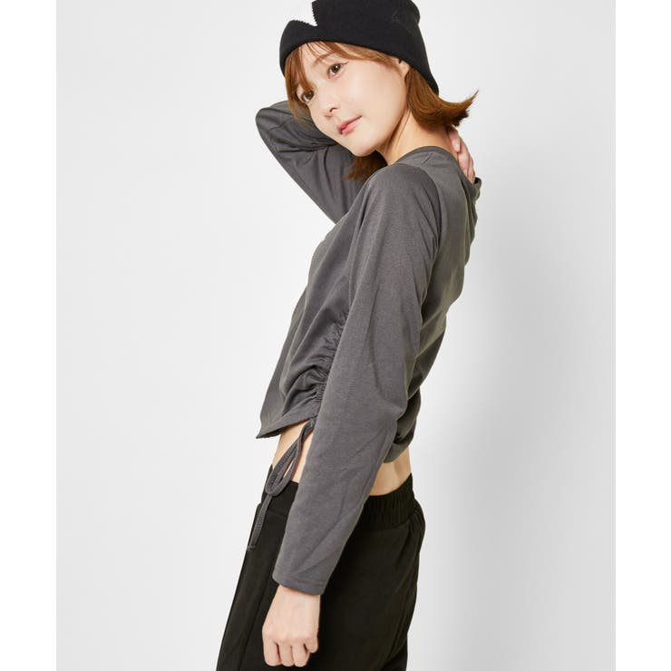 レディース 長袖カットソー サイドドロスト | GORGE  | 詳細画像2 