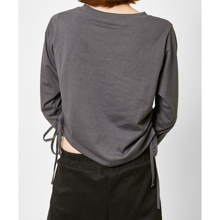 レディース 長袖カットソー サイドドロスト | GORGE  | 詳細画像3 