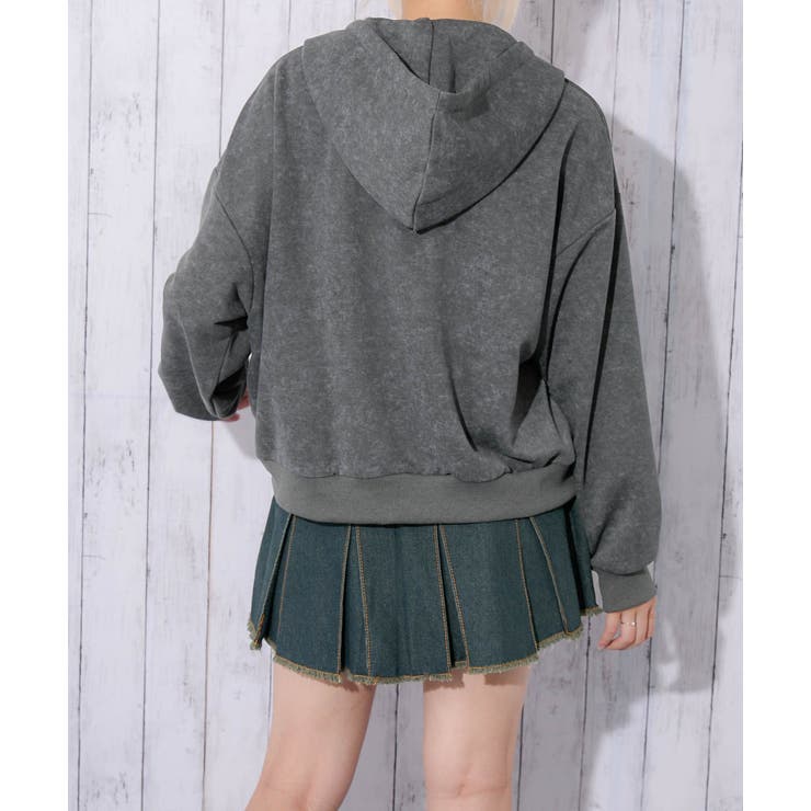 レディース ジップパーカー 裏毛 | GORGE  | 詳細画像9 