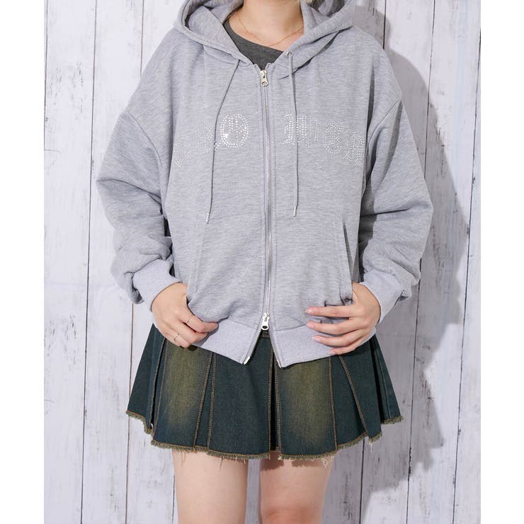 レディース ジップパーカー 裏毛 | GORGE  | 詳細画像10 