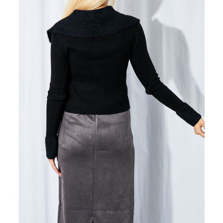 レディース Ｗジップ ニットカーディガン | GORGE  | 詳細画像12 