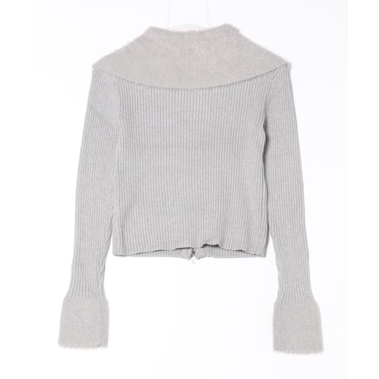 レディース Ｗジップ ニットカーディガン | GORGE  | 詳細画像16 