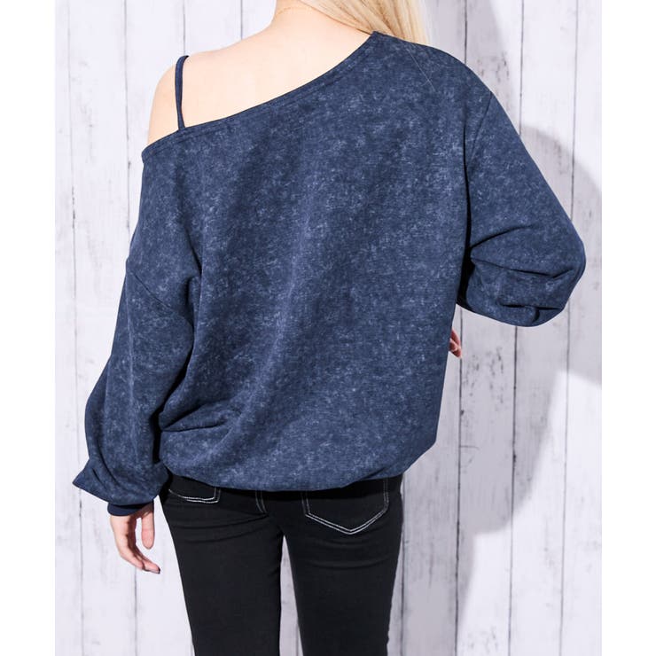 《ロックバニー×ワンショル》レディース 裏毛 ピグメント スウェット 春秋冬 | GORGE  | 詳細画像3 