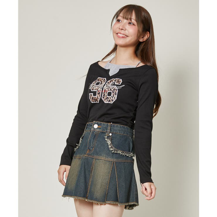 レディース 天竺ロゴプリント トップス | GORGE  | 詳細画像6 