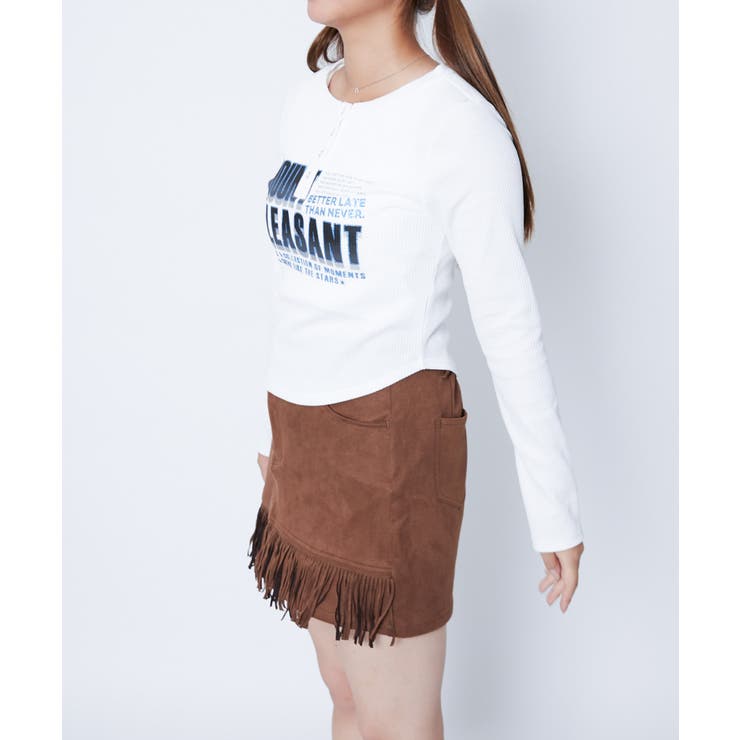 レディース ヘンリーネック 長袖カットソー | GORGE  | 詳細画像3 