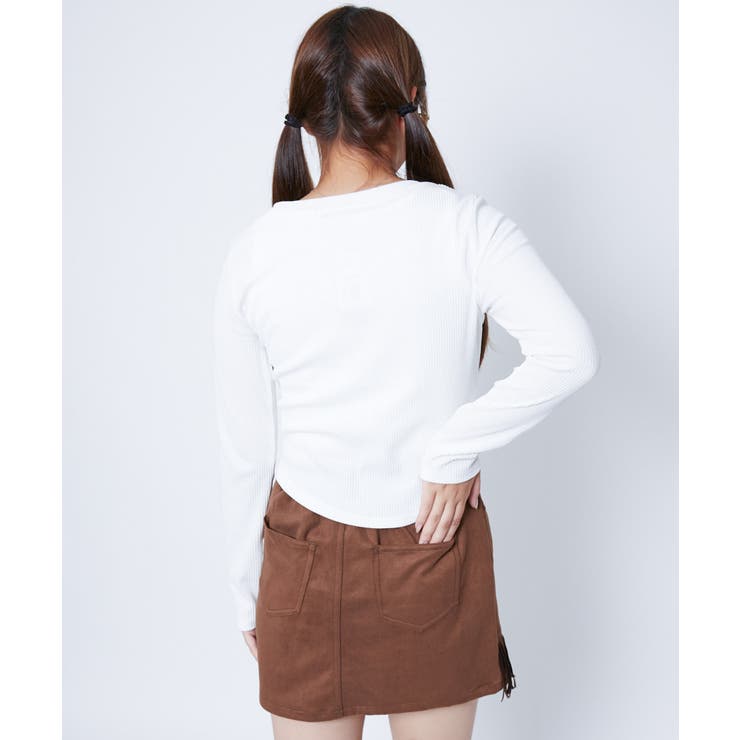 レディース ヘンリーネック 長袖カットソー | GORGE  | 詳細画像4 