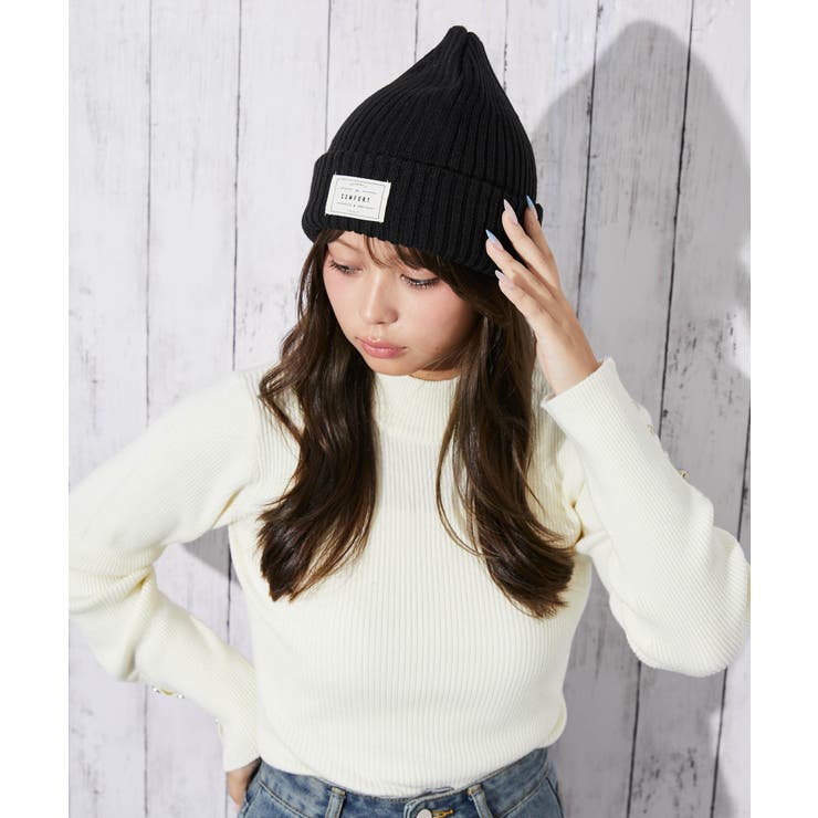 《シンプル映え×あったかリブ》ユニセックス リブニット帽 防寒 小顔効果 秋冬 | GORGE  | 詳細画像2 