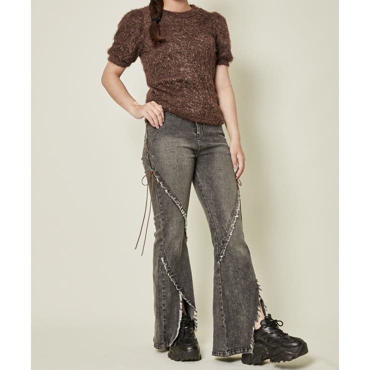 【ふわもこ映え】シャギー半袖トップス／シンプルなのに盛れる | GORGE  | 詳細画像2 