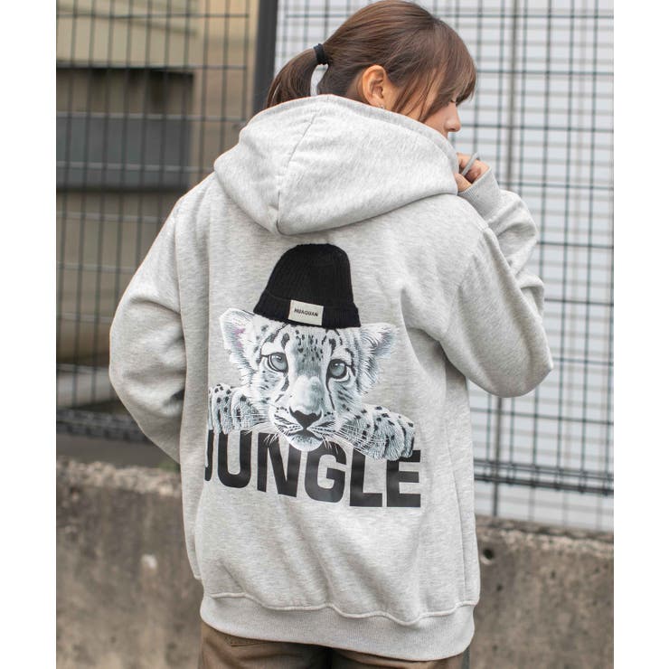 レディース 裏起毛 ジップパーカー[品番：GORW0010574]｜GORGE