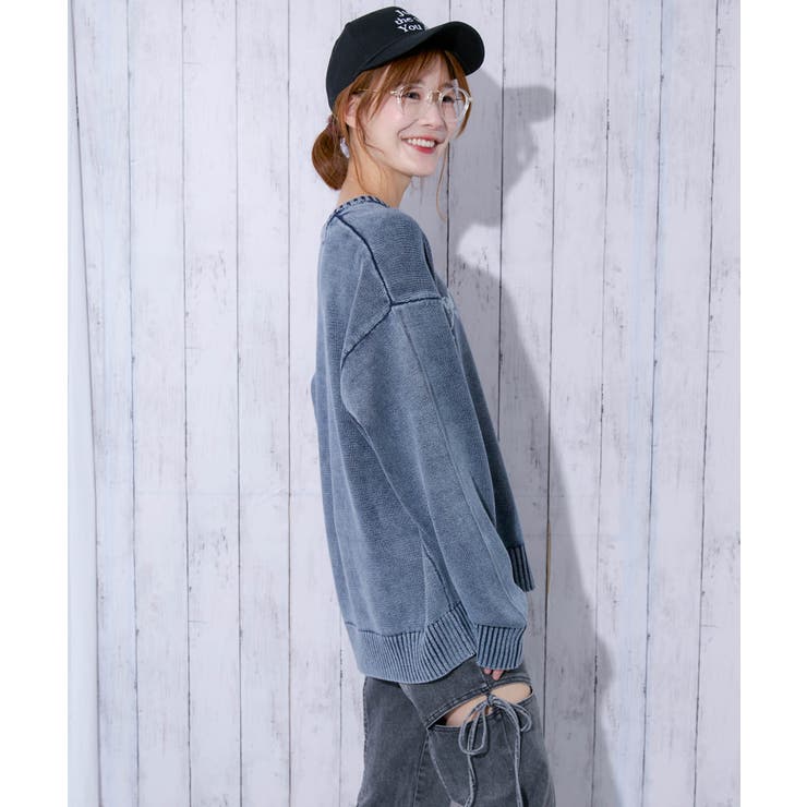 レディース クルーネックニット ヴィンテージライク | GORGE  | 詳細画像7 