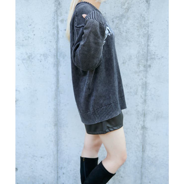 レディース クルーネックニット ヴィンテージライク | GORGE  | 詳細画像3 