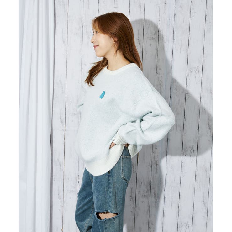レディース ニットプルオーバー バックデザイン | GORGE  | 詳細画像14 