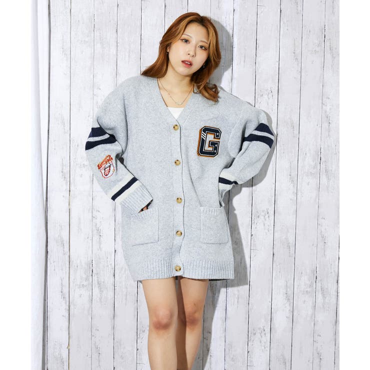 レディース ニットカーディガン ストリート | GORGE  | 詳細画像2 