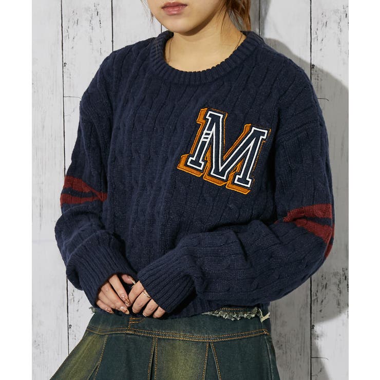 レディース ケーブルニット ショート丈 | GORGE  | 詳細画像1 