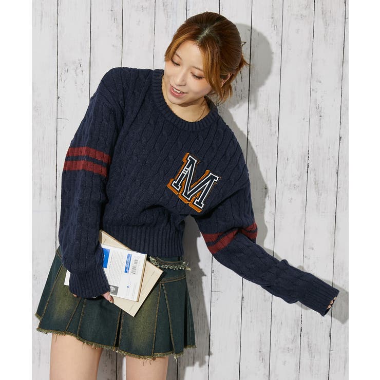 レディース ケーブルニット ショート丈 | GORGE  | 詳細画像2 