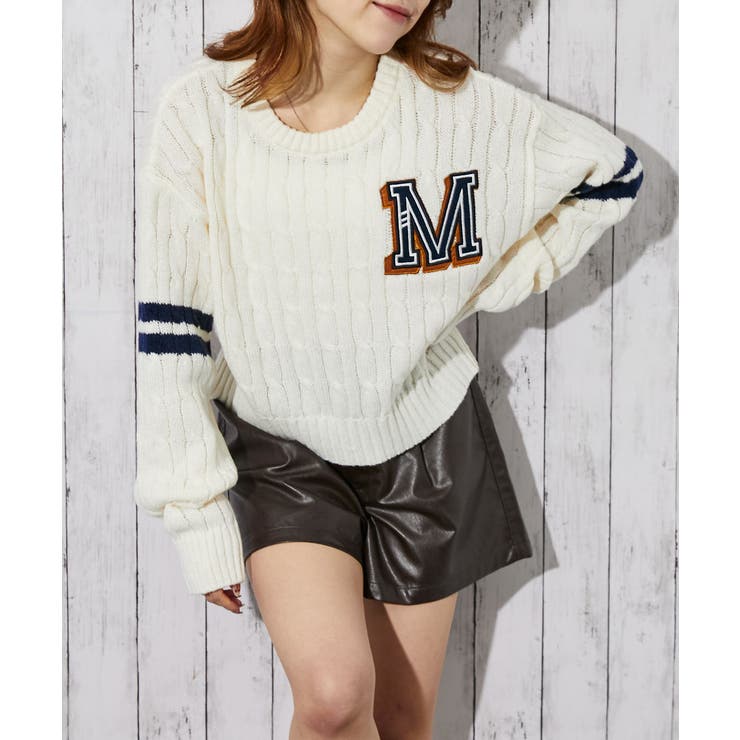 レディース ケーブルニット ショート丈 | GORGE  | 詳細画像5 