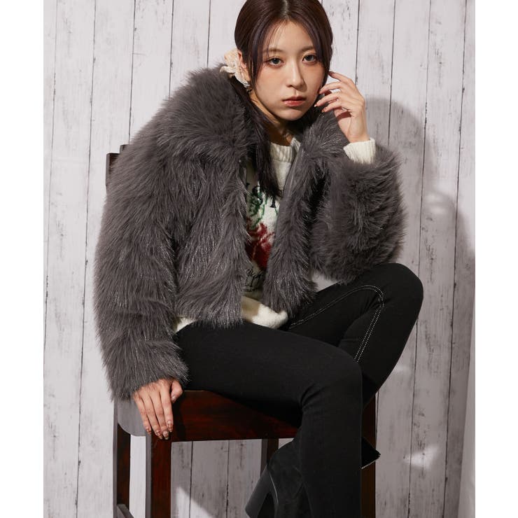 レディース ファーブルゾン ショート丈 | GORGE  | 詳細画像2 