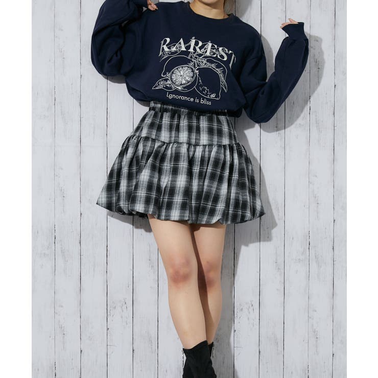 レディース ミニスカート 裏地インパン付き | GORGE  | 詳細画像1 