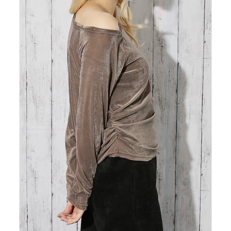 レディース オフショル ギャザートップス | GORGE  | 詳細画像11 