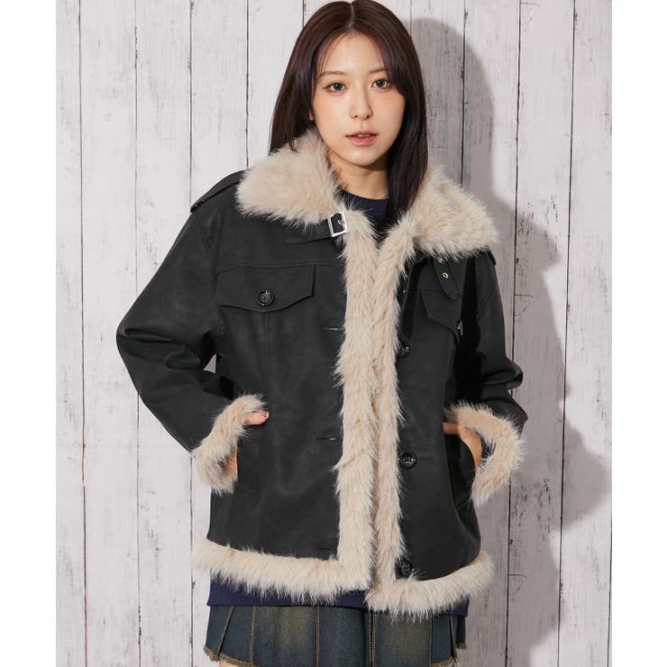 レディース ボタン留め ミドル丈ブルゾン | GORGE  | 詳細画像1 