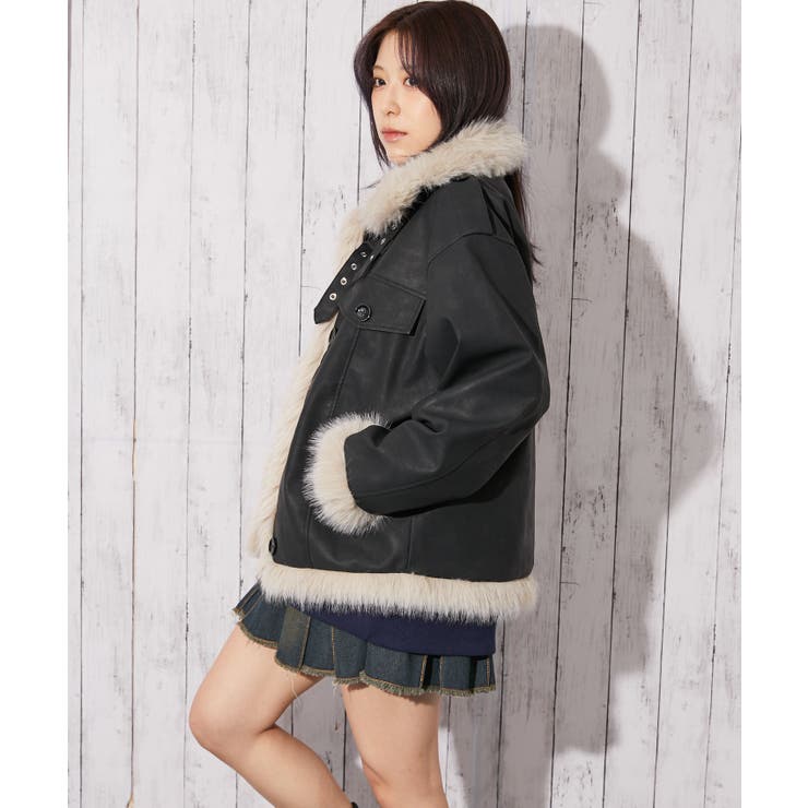 レディース ボタン留め ミドル丈ブルゾン | GORGE  | 詳細画像2 