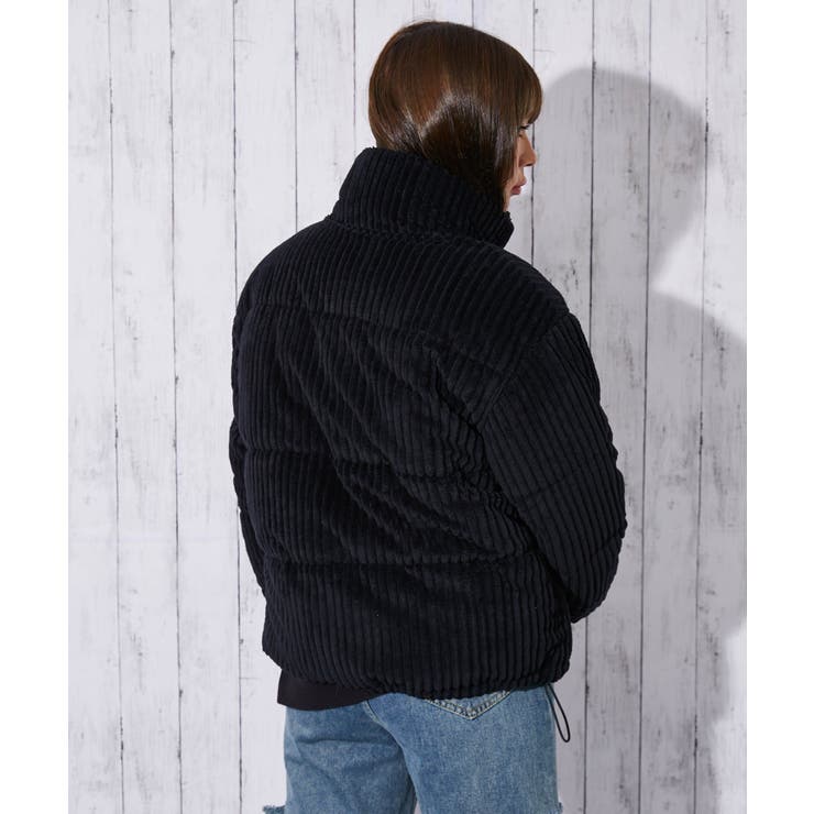 《太コーデュロイ×中綿》レディース ブルゾン 裾ドローコード付き 秋冬アウター | GORGE  | 詳細画像4 