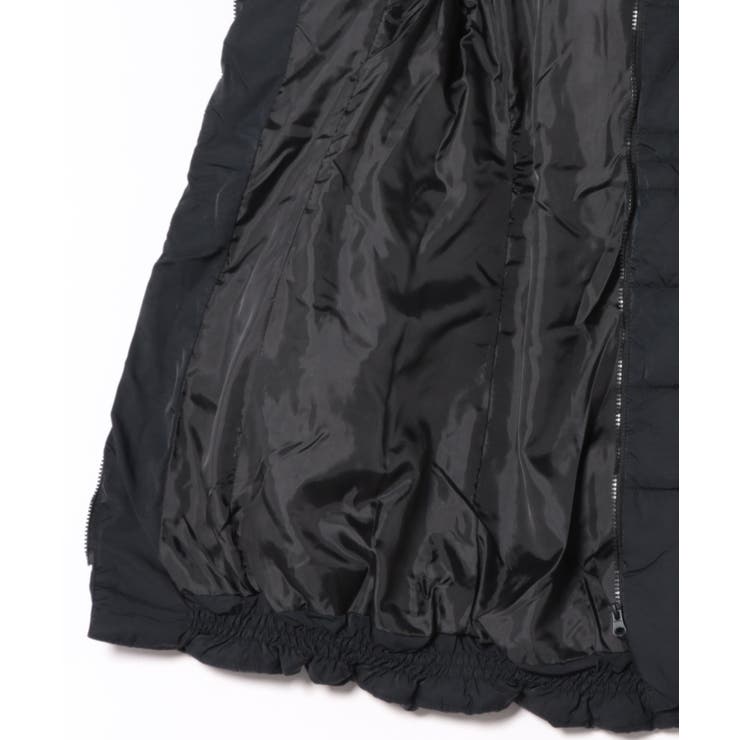 ファーフード×ベルト付き》レディース 中綿ロングコート 冬アウター