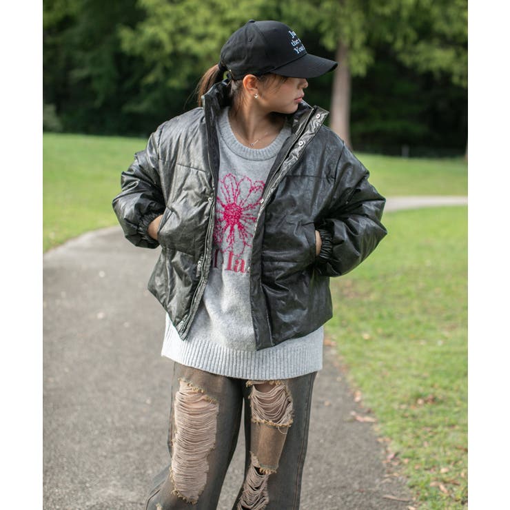 レディース 合皮 ブルゾン | GORGE  | 詳細画像1 