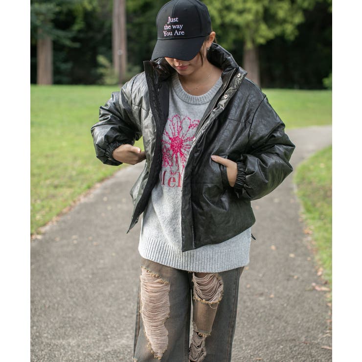 レディース 合皮 ブルゾン | GORGE  | 詳細画像4 