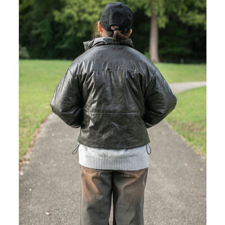 レディース 合皮 ブルゾン | GORGE  | 詳細画像6 