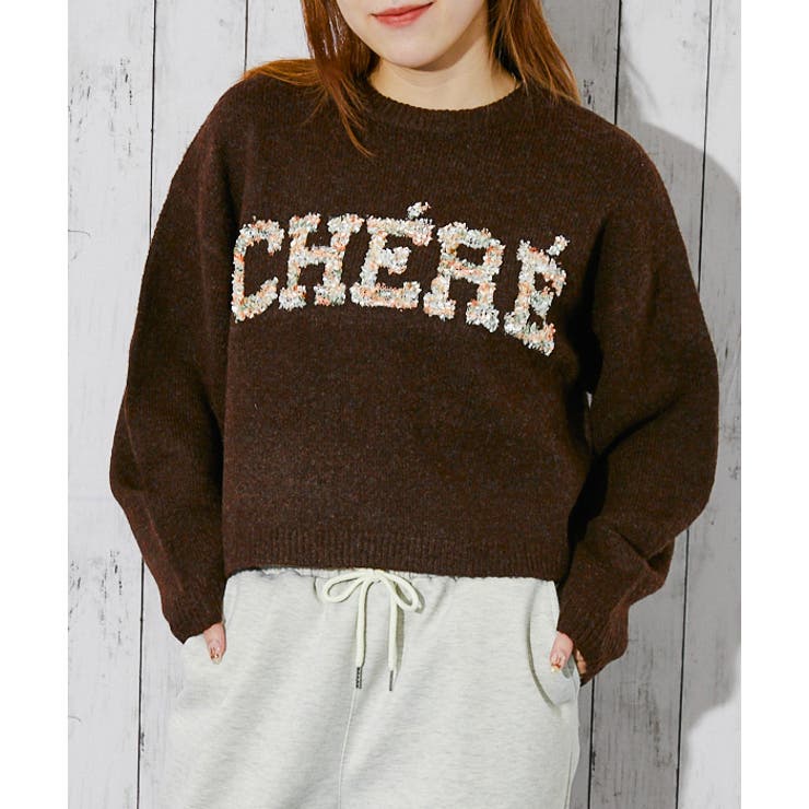 レディース ブラシヤーン 短丈ニット[品番：GORW0010511]｜GORGE