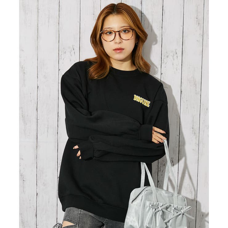 《バックロゴ×デイジープリント》レディース 裏起毛 スウェット | GORGE  | 詳細画像13 