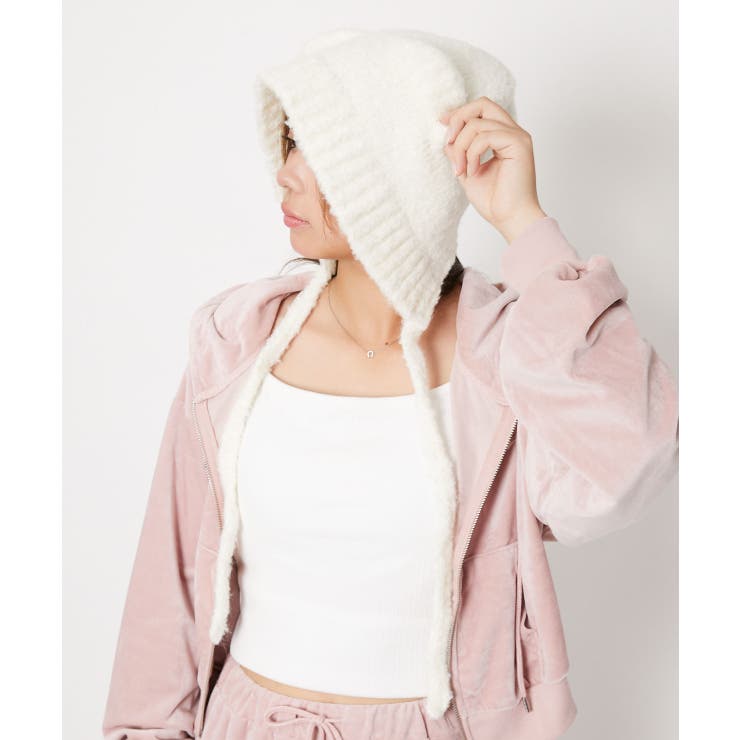 《ふわもこ×キュートな耳付き》クマミミニット帽 秋冬 防寒 可愛いデザイン☆ | GORGE  | 詳細画像4 