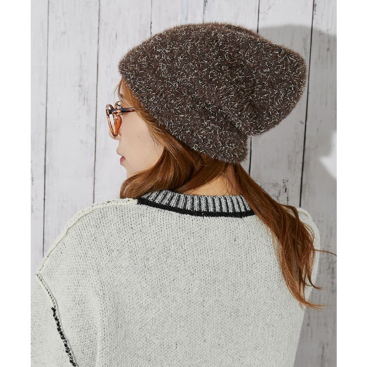 《ふわもこ質感×ミックス糸》レディース ミックスシャギー ニット帽 | GORGE  | 詳細画像6 