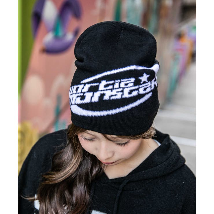 《ロゴジャガード×ストリート》厚手ニットビーニー 秋冬◎ | GORGE  | 詳細画像1 