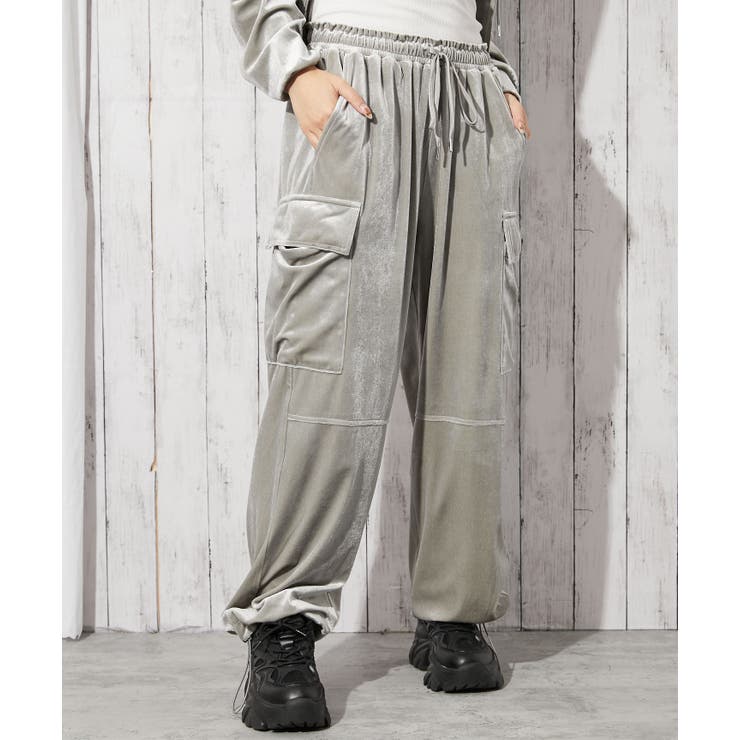 グレー | レディース ワイドパンツ セットアップ対応 | GORGE 