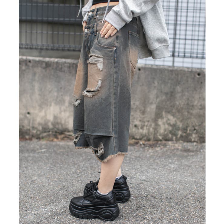 レディース デニム ハーフパンツ | GORGE  | 詳細画像3 