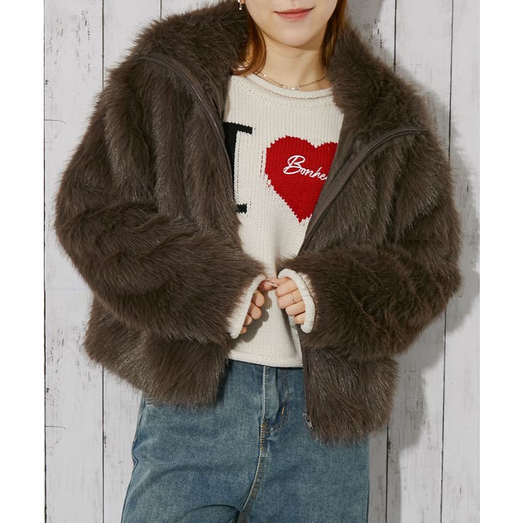 レディース フェイクファー ブルゾン | GORGE  | 詳細画像9 