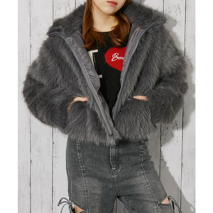 レディース フェイクファー ブルゾン | GORGE  | 詳細画像1 