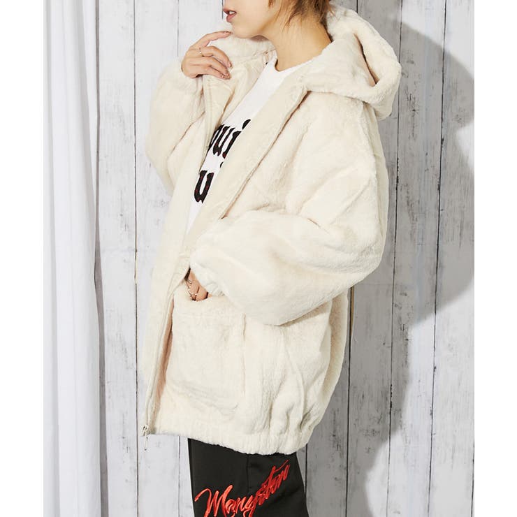 レディース ファーブルゾン フード付き | GORGE  | 詳細画像11 