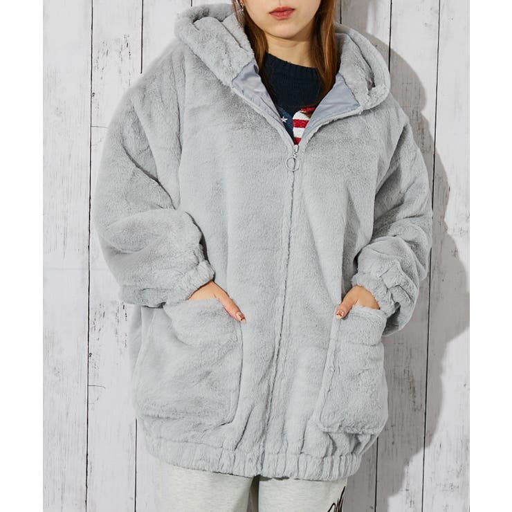 Ｌ／ＧＹ | レディース ファーブルゾン フード付き | GORGE 