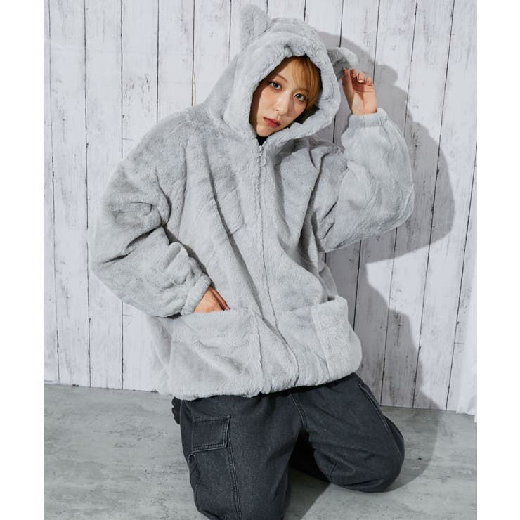 レディース フェイクファー ブルゾン | GORGE  | 詳細画像12 